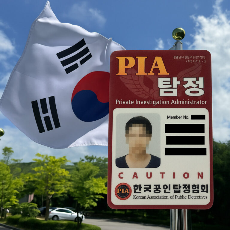 韓国民間調査ライセンス保有・韓国探偵協会と提携